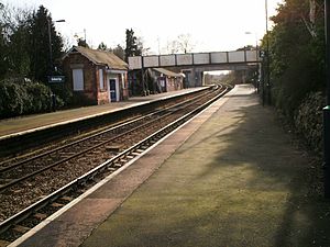 Droitwich Spa Railway Station Late Afternoon.JPG