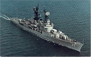 USS Mitscher (DL-2) later (DDG-35)