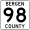 Bergen County Route 98 NJ.svg