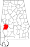 Marengo County map