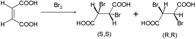 Bromination of maleic acid