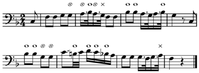 The tonic feels more or less natural after each note of, for example, Mozart's The Magic Flute