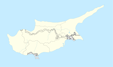 2009–10 Cypriot First Division is located in Cyprus