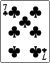 7 of clubs