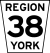 York Regional Road 38.svg