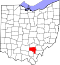 Vinton County map