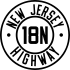 Route 18N marker