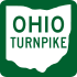 Ohio Turnpike marker