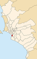 Map of Lima highlighting Barranco.PNG