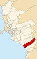 Map of Lima highlighting Punta Hermosa.PNG