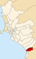 Map of Lima highlighting San Bartolo.PNG