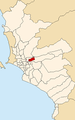 Map of Lima highlighting Santa Anita.PNG