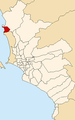Map of Lima highlighting Santa Rosa.PNG