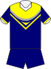 North Queensland Cowboys home jersey 1999.svg
