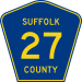 Suffolk County Route 27 NY.svg
