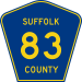 Suffolk County Route 83 NY.svg