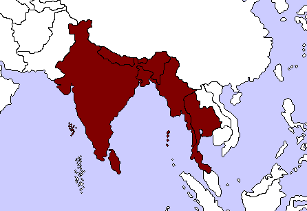 map of bhutan and nepal. Thailand, Bhutan and Nepal