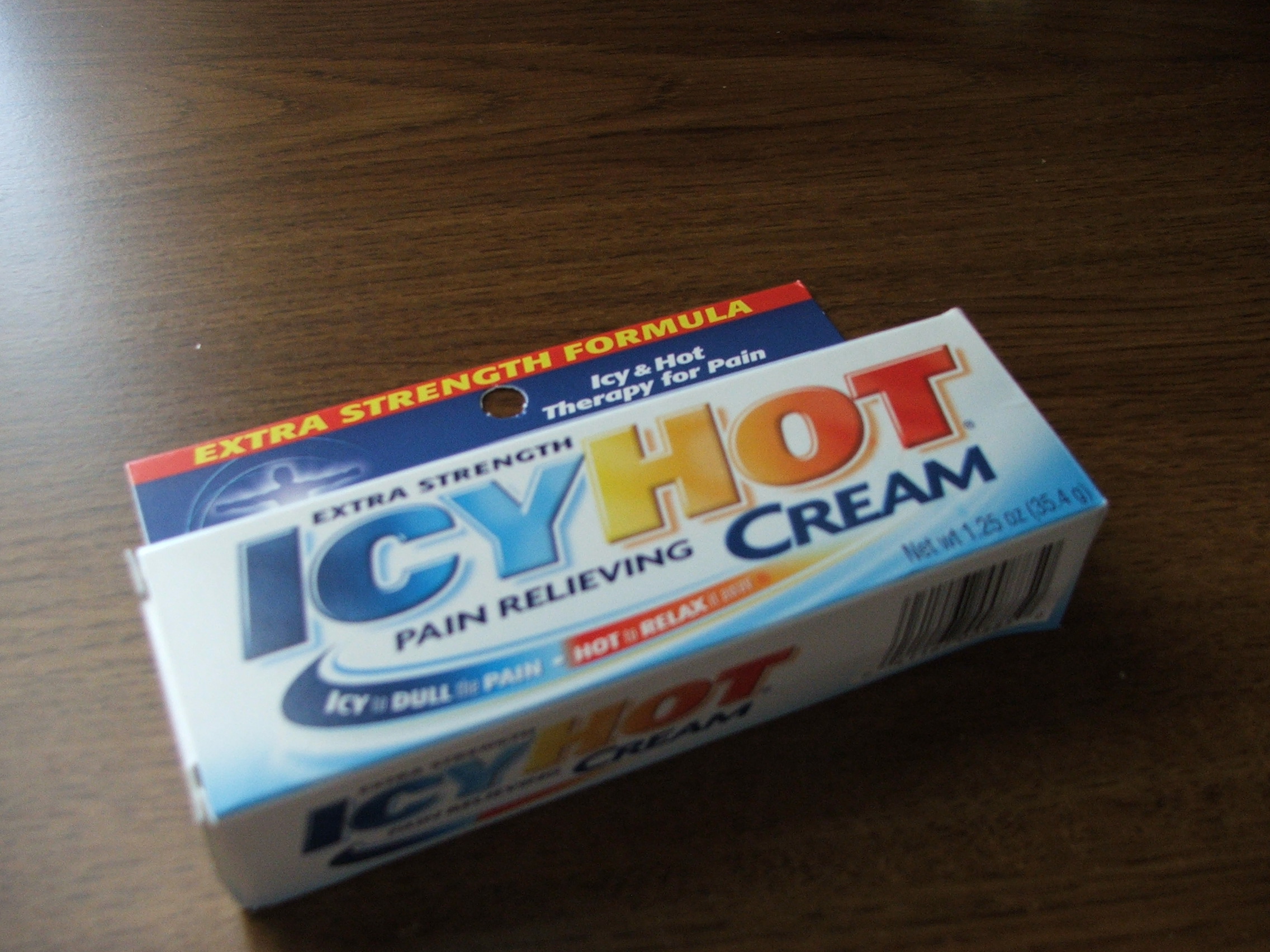 Icy Hot Cream Burns