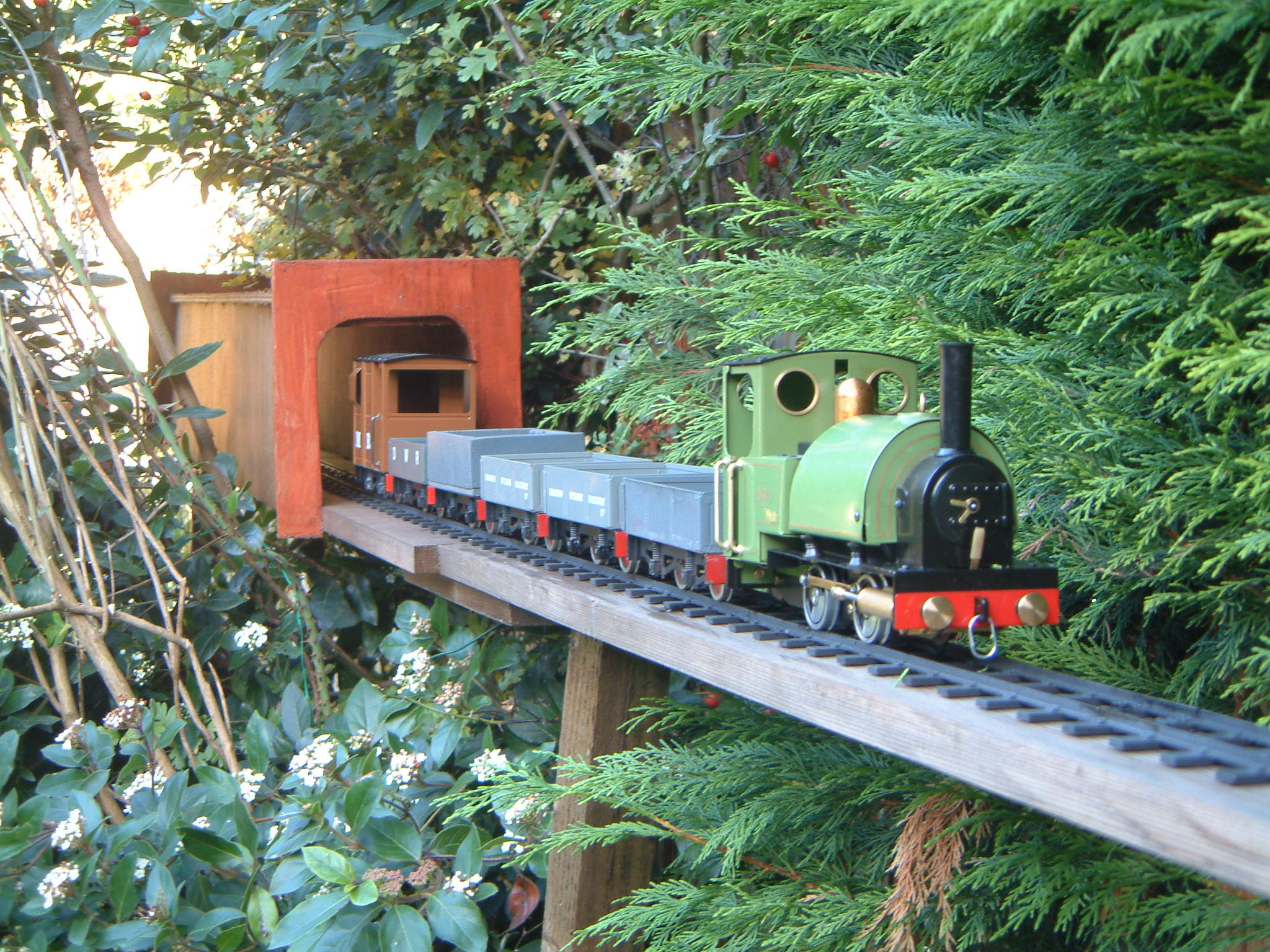 16 mm scale model trains