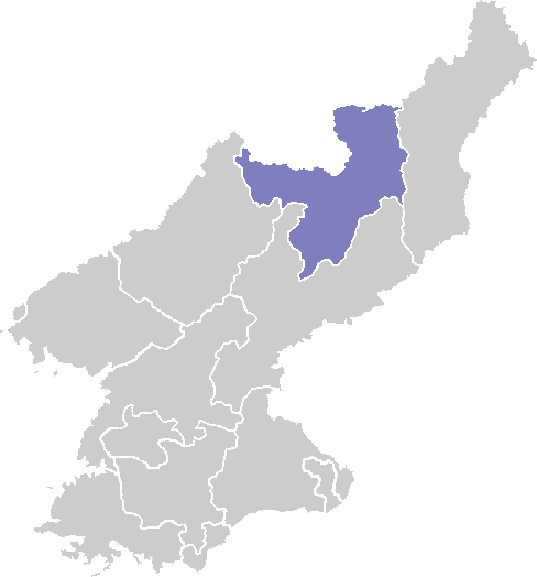 north korea map outline. mapcaption Map of North