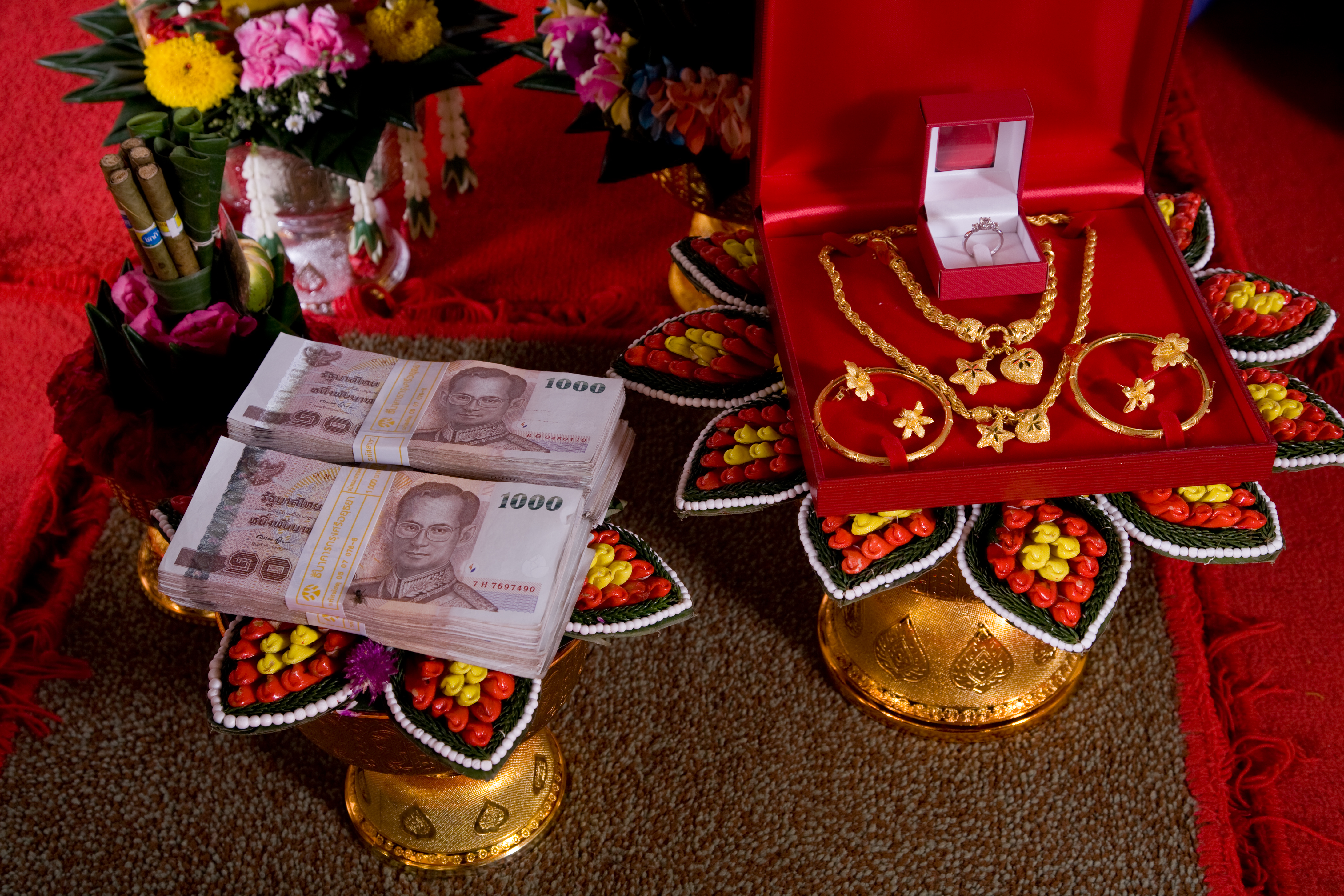 Bride Price At Thai Engagement 42