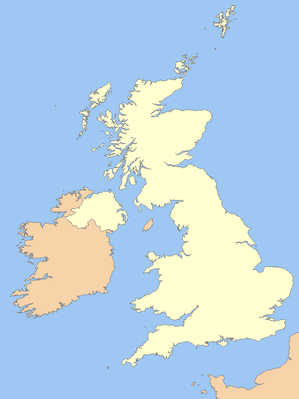 Map Of United Kingdom. Outline map of united kingdom