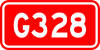 China National Highway 328 shield
