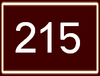 Route 215 shield