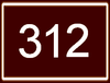 Route 312 shield