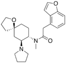 Chemical structure of Enadoline.