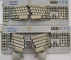 101-key ergoLogic & Keytronic FlexPro ergonomically adjustable keyboards