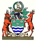 Arms of the former Cumberland County Council