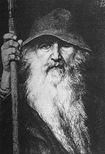 "Odin, the Wanderer" (1886) by Georg von Rosen