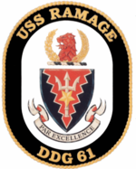 USS Ramage (DDG-61) crest.png