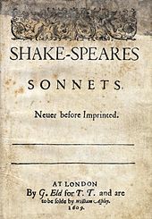 Book cover with Shakespeare's name spelled Shake hyphen speare.
