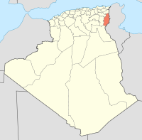 Algeria 12 Wilaya locator map-2009.svg