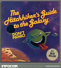 The Hitchhiker's Guide to the Galaxy cover art