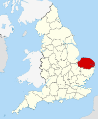 Norfolk within England
