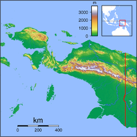 BIK is located in Papua