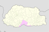 Sarpang Bhutan location map.png