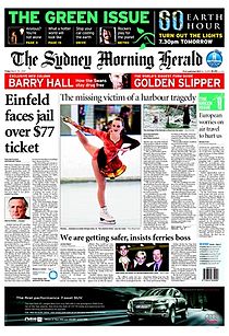 Sydney Morning Herald front page 12-12-2005.jpg