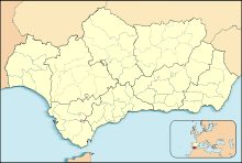 AGP is located in Andalusia