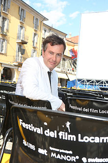 Olivier Père at the Festival del film Locarno in Piazza Grande (Locarno)
