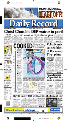 Daily Record (New Jersey) front page.jpg