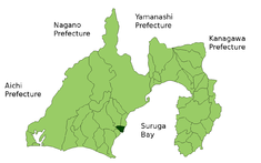 Location of Ōigawa