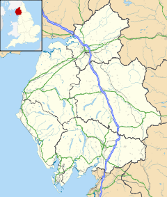Nateby is located in Cumbria