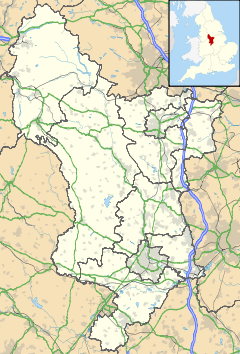 Overseal is located in Derbyshire