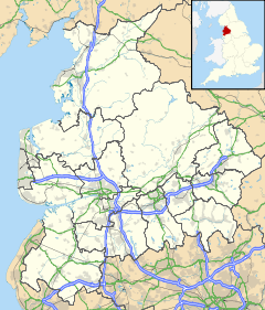Colne is located in Lancashire