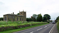 North Willingham Church and the A631 - geograph.org.uk - 305669.jpg