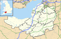 Cossington is located in Somerset